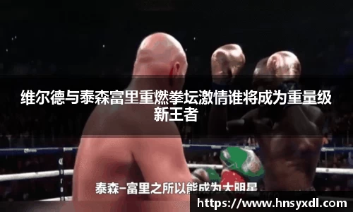 维尔德与泰森富里重燃拳坛激情谁将成为重量级新王者